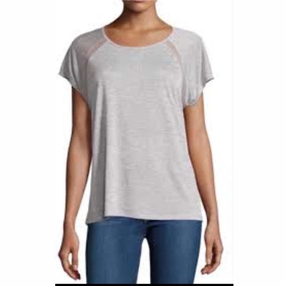 Vince Knit Top Lightweight Sz M Gray - Picture 10 of 10